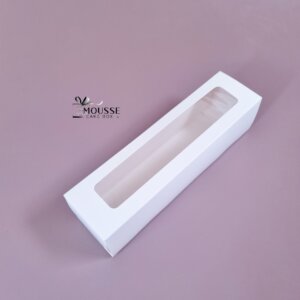 White Macaron Box
