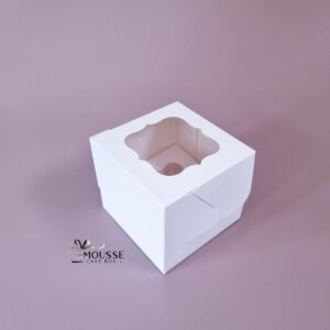 cupcake box, for 1 cupcake box - Moussecakebox