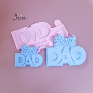 Best Dad Silicone Mould