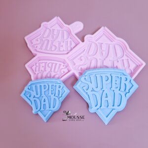 Super Dad Silicone Mould