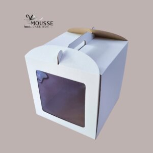 Large Cardboard Cake Boxes 25x25x30- Moussecakebox ltd
