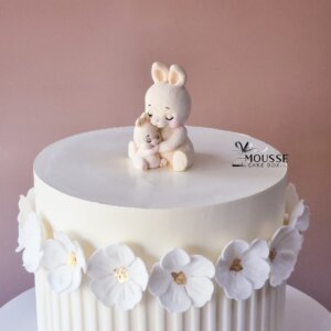 Edible Mummy Bunny Topper 063