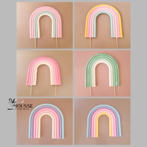 Edible Rainbow Topper 120