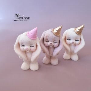 Edible Birthday Bunny Topper 056