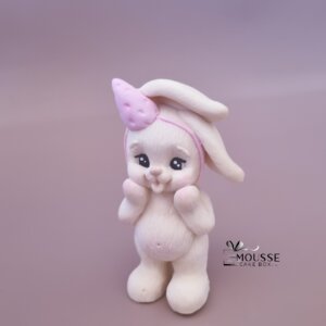 Edible Birthday Bunny Topper 058