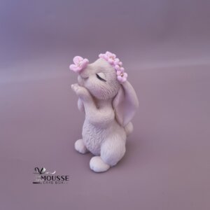 Edible Bunny with a butterfly Topper 174