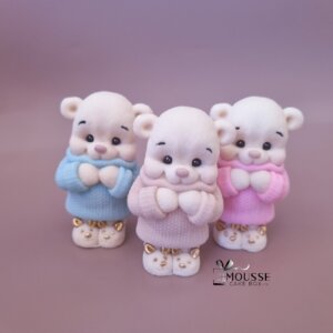 Edible Teddy Bear Topper 106