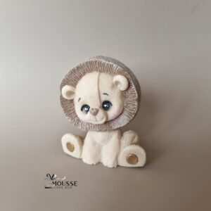Edible Lion Topper 179 Moussecakebox ltd
