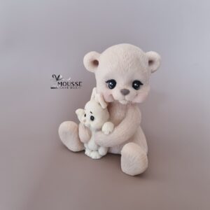 Edible Teddy Bear Topper 182 Moussecakebox ltd