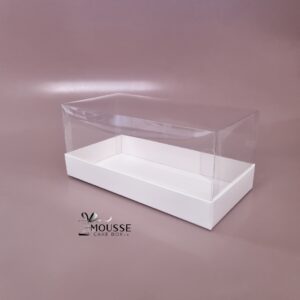 Small Clear Swiss Roll Box