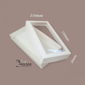 White Cookie or Large Choco Bar Boxes Moussecakebox