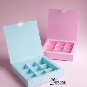 Tiffany & Pink Candy Box 9 - Moussecakebox ltd
