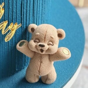 Silicone Mould Happy Teddy Bear