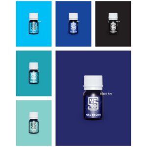 Gel Colours Blue Collection