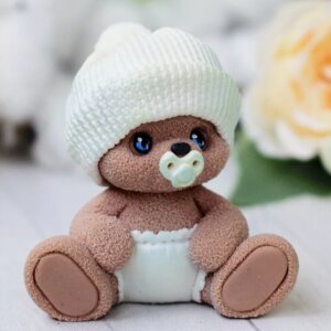 Silicone Mould Teddy Bear -Moussecakebox ltd
