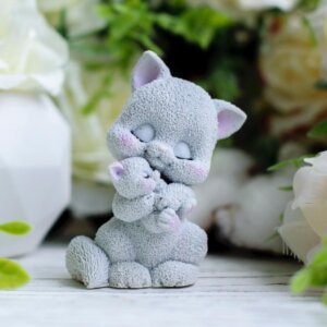 Silicone Mould Mummy Kitten