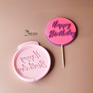Happy Birthday Silicone Moulds - Moussecakebox