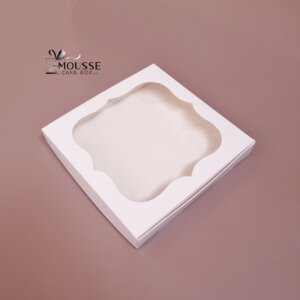 White Cookie Box 200x200x30